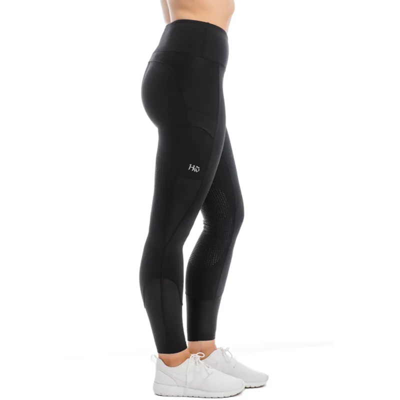 Horseware Riding Tights with Silicon - Black